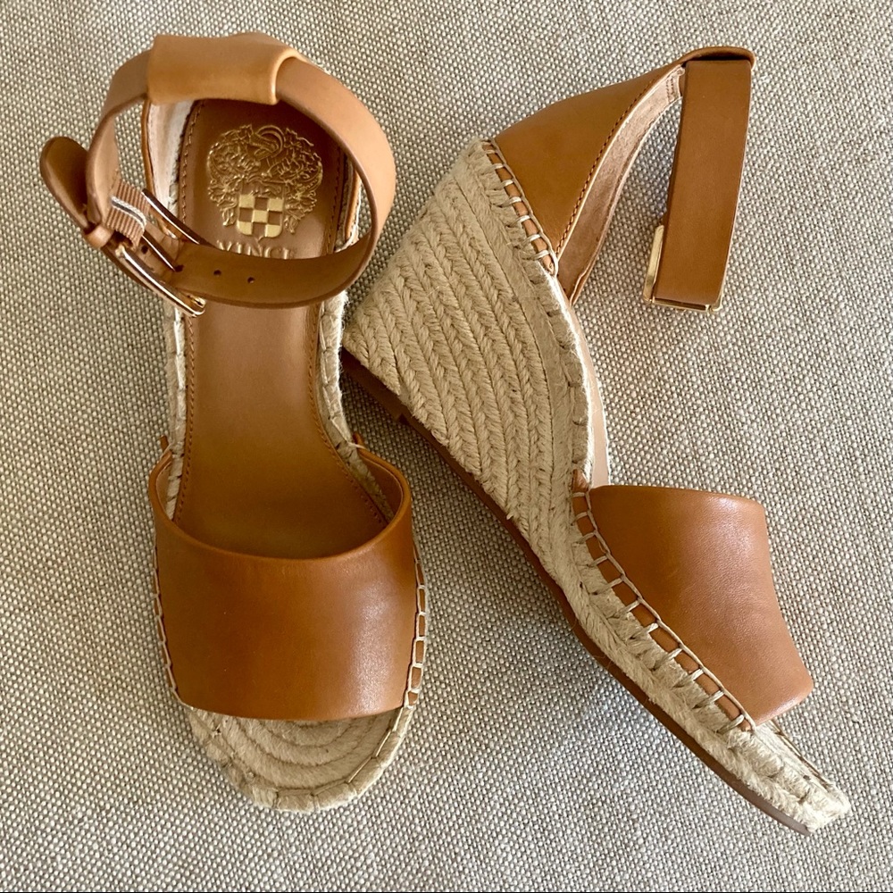 NEW Vince Camuto Leera Espadrille Wedge Sandal 7.5